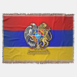 Armenian Pride Throw Blanket
