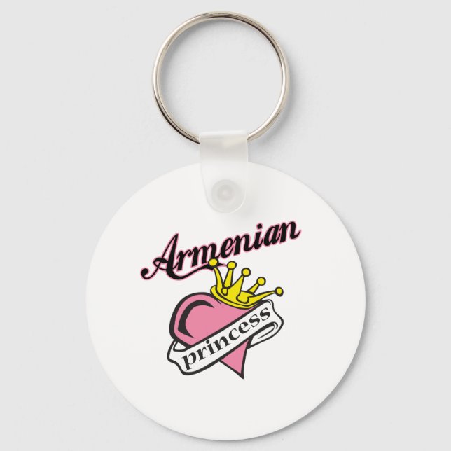 Armenian Princess Key Ring (Front)