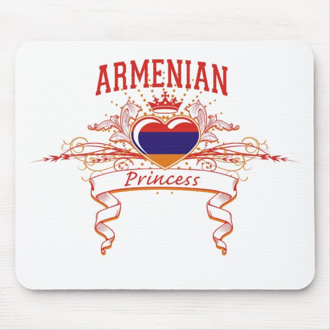 Armenian Princess Mouse Pad (Front)