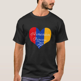 Armenian Princess Shirt Heart Design