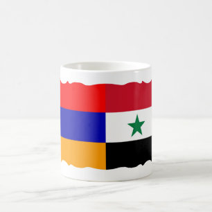 Armenian & Syria Flag Coffee Mug