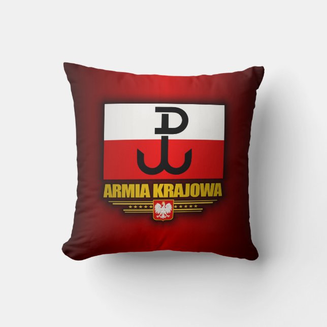 Armia Krajowa Cushion (Front)