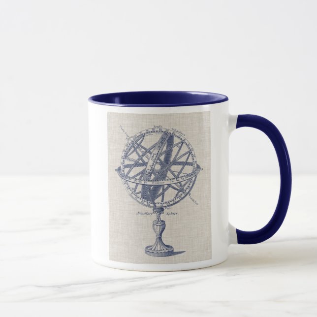 Armillary Sphere Diagram Mug (Right)