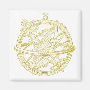 Armillary sphere magnet