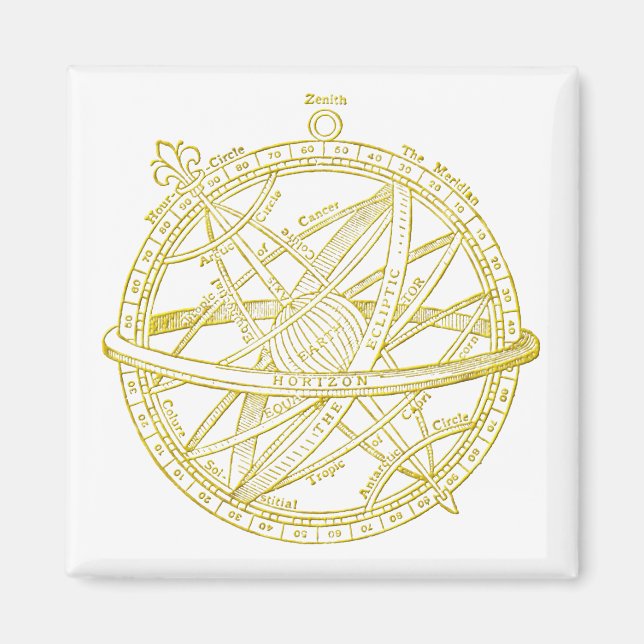 Armillary sphere magnet