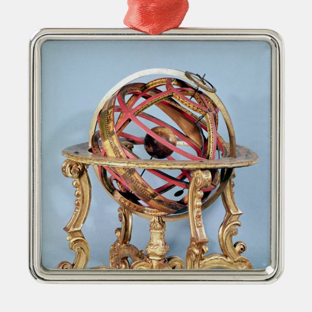 Armillary sphere metal ornament (Front)