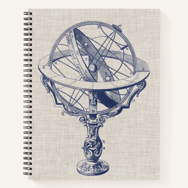Armillary Sphere Notebook (Front)
