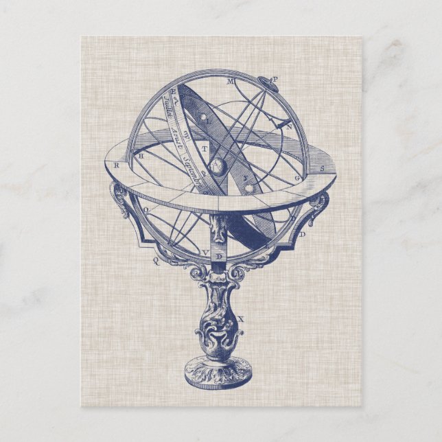 Armillary Sphere Postcard (Front)