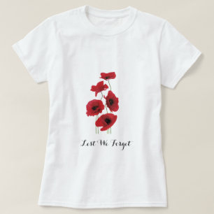 Armistice Day Remembrance Poppy T-Shirt