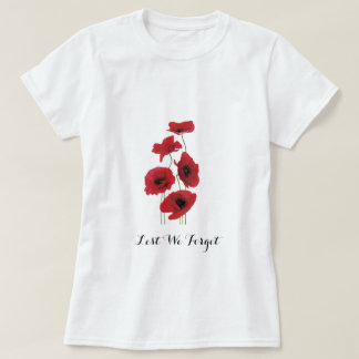 Armistice Day Remembrance Poppy T-Shirt