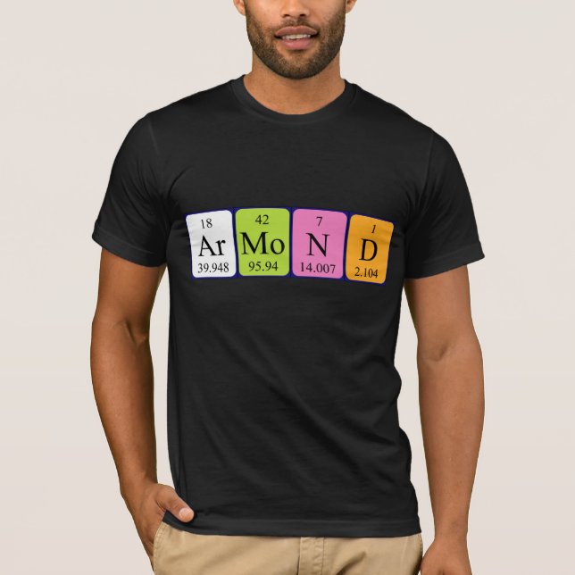 Armond periodic table name shirt (Front)