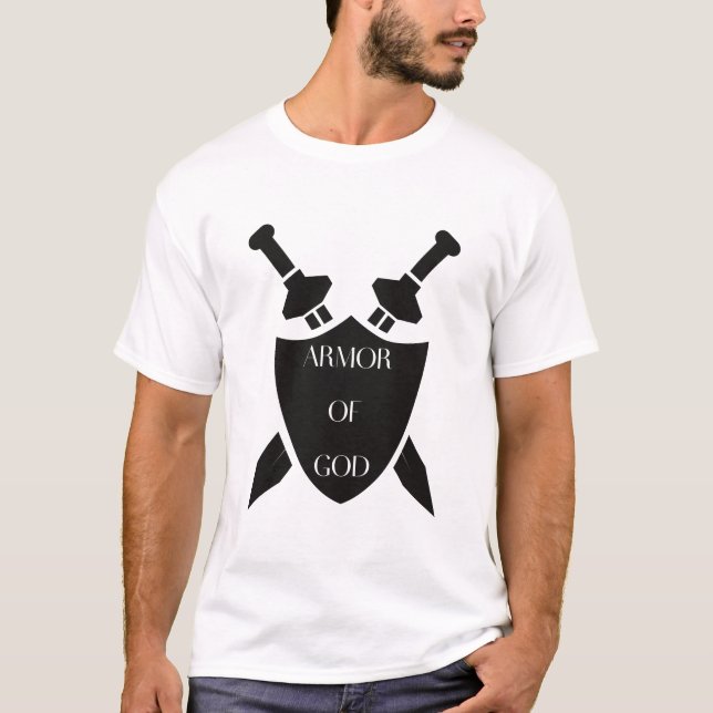 Armor of God - Christian T-Shirt (Front)