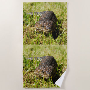 Armored Ambler: The Shingleback's Secret Stroll, Beach Towel