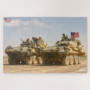 ARMORED PERSONNEL CARRIER – LAV-25 (20x30 inch) Jigsaw Puzzle