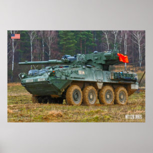 ARMORED PERSONNEL CARRIER - Stryker Poster