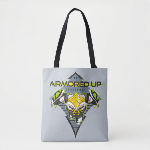Armored Up - Omni-Kix Cannonbolt Tote Bag