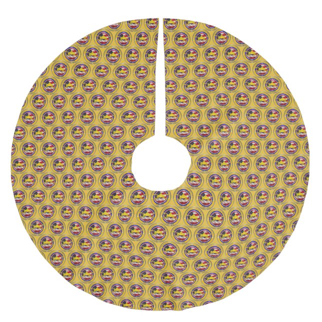 Armour  brushed polyester tree skirt (Front)