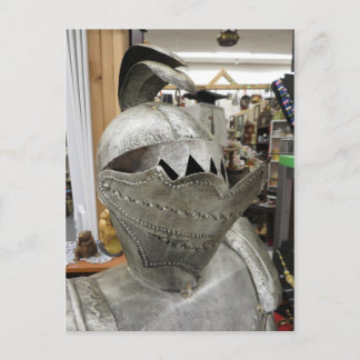 Armour Helmet Postcard