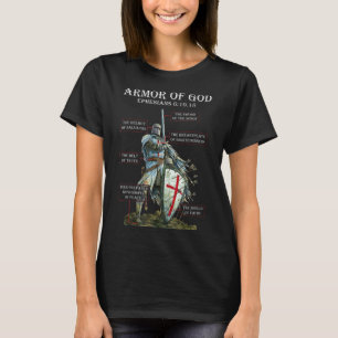 Armour Of God Bible Verse Cool Gift For Religious  T-Shirt