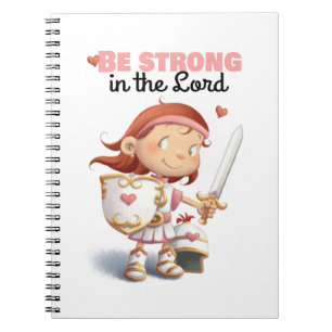 Armour of God Bible verse kids notebook
