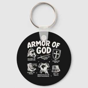 Armour Of God Christian Battle Gear Bible Verse Ep Key Ring