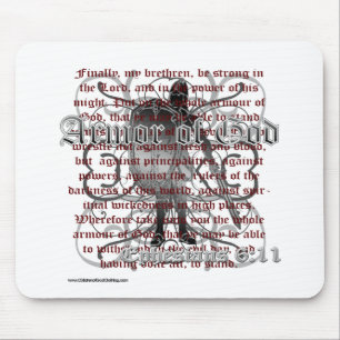 Armour of God Christian Merchandise Mouse Pad