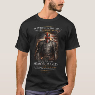 Armour of God Christian Warrior Graphic T-Shirt