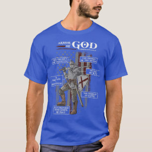 Armour of God Ephesians 6 10 18 Bible Verse Premiu T-Shirt