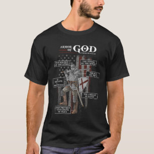 Armour Of God Ephesians Bible Verse Cool Religious T-Shirt
