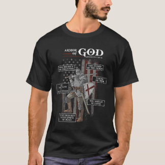 Armour Of God Ephesians Bible Verse Cool Religious T-Shirt