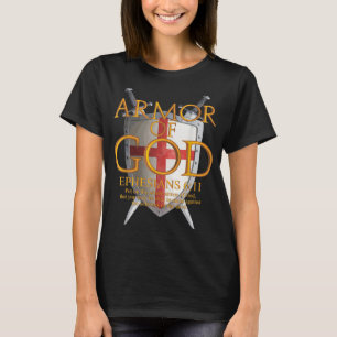 Armour Of God Ephesians Bible Verse Religious Chri T-Shirt