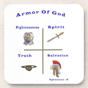 Armour of God products Coaster
