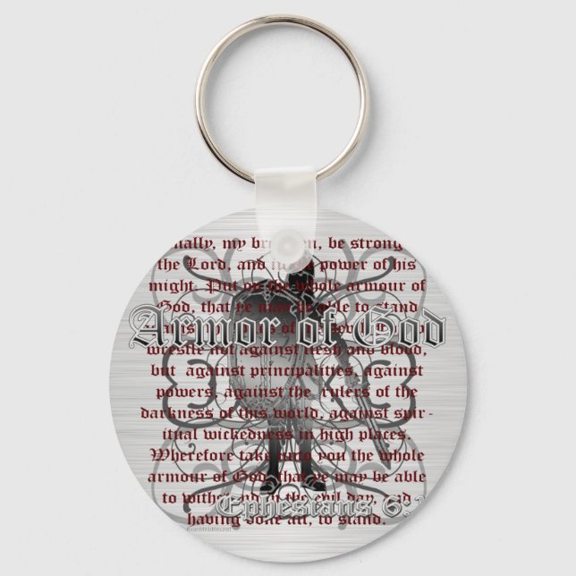 Armour of God Soldier Key Ring (Front)