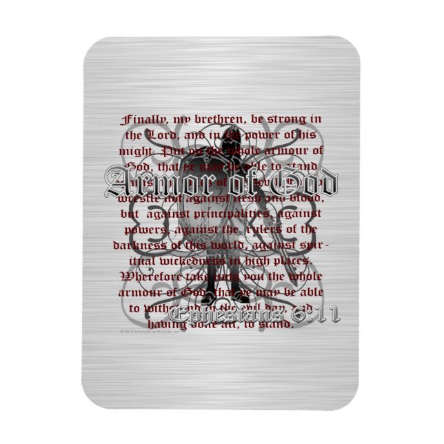 Armour of God Soldier Magnet (Vertical)