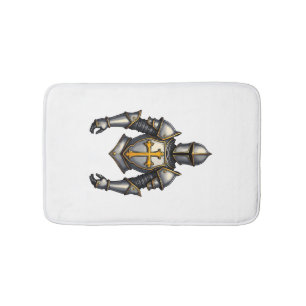 Armour of God Vintage Engraving Christian Shirt (1 Bath Mat