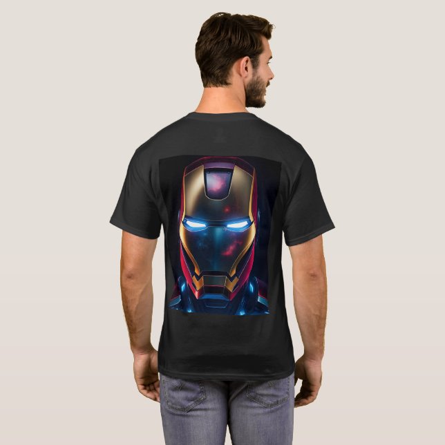 Armour Up: Marvel Ironman T-Shirt (Back Full)