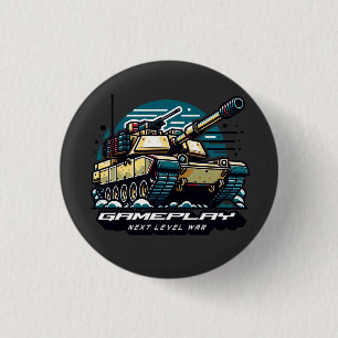 Armoured Battles: Next Level Gaming 3 Cm Round Badge