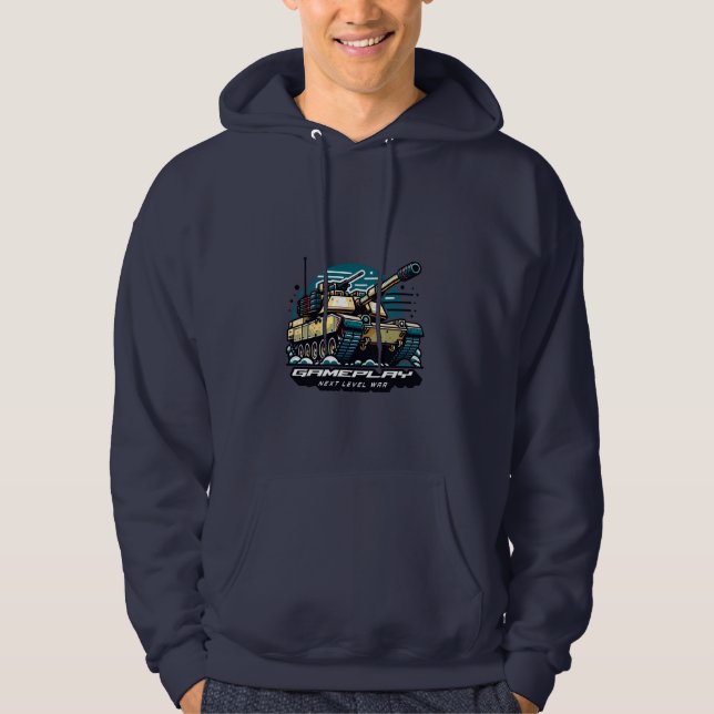 Armoured Battles: Next Level Gaming Hoodie (Front)