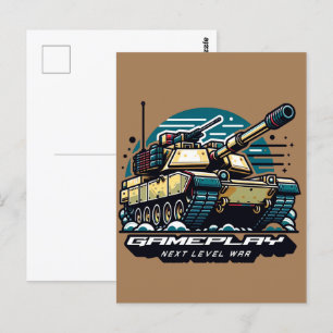 Armoured Battles: Next Level Gaming Postcard