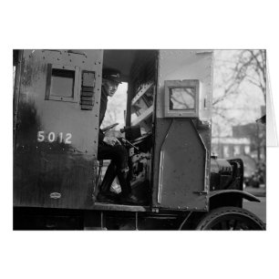 Armoured Car Driver With Pistol, 1925