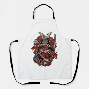Armoured Cat Samurai Apron