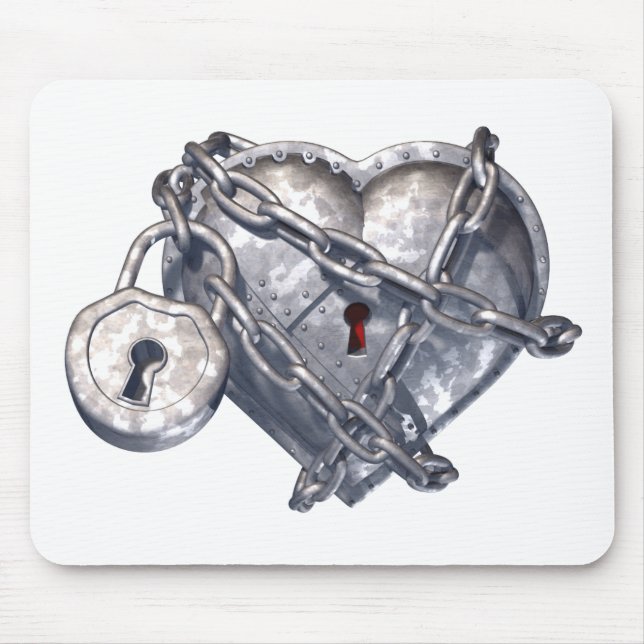 Armoured Heart Mouse Pad (Front)