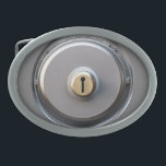 Armoured lock belt buckle<br><div class="desc">Give your belt buckle a humourous shielding touch ! Order now and enjoy exceptional quality from Zazzle.com.</div>
