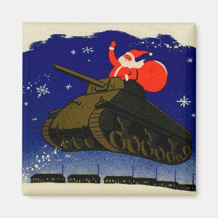 Armoured Santa Magnet