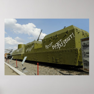 Armoured train poster