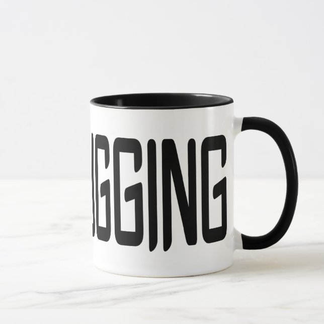 Arms Hug mug - choose style & colour (Right)