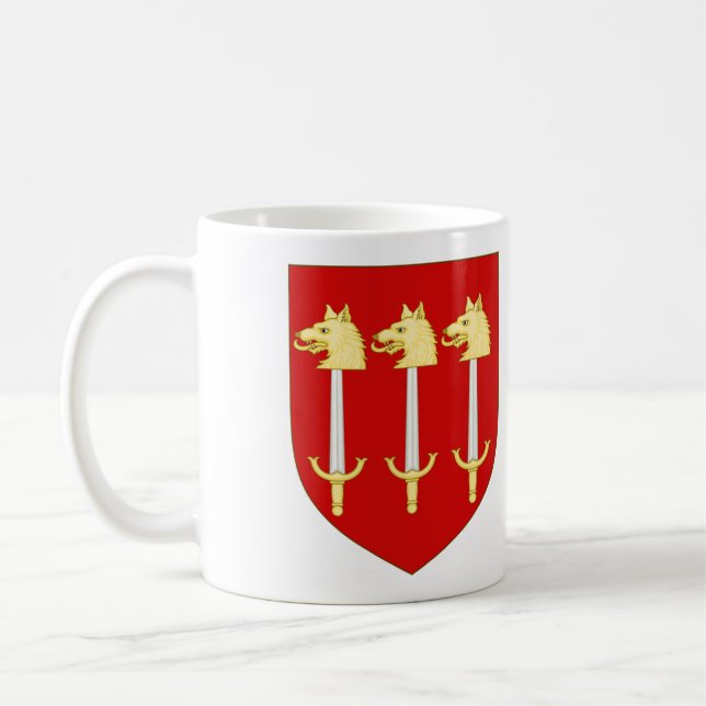 Arms Of Clan Skene Of Skene Coffee Mug (Left)