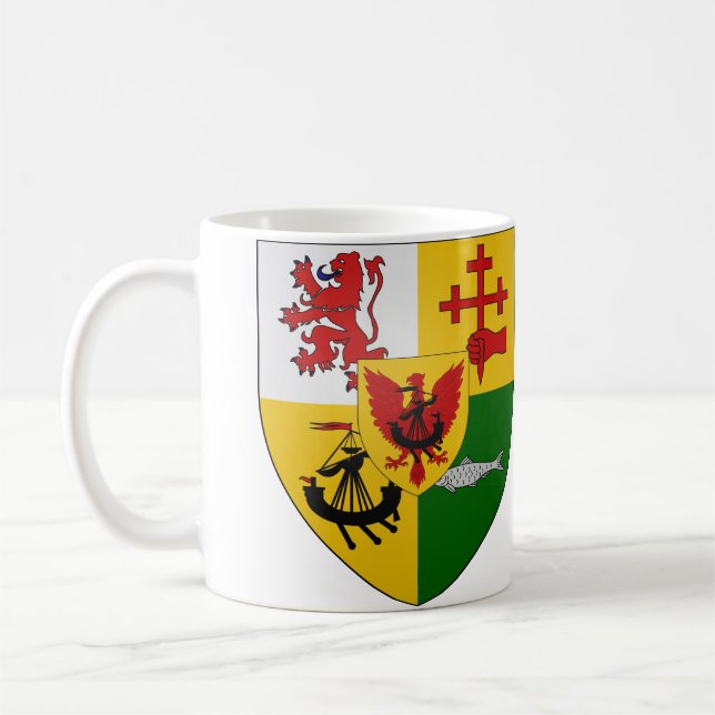 Arms Of Macdonald Of Macdonald Coffee Mug (Left)