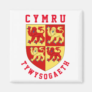 Arms of Mediaeval Principality of Wales Magnet