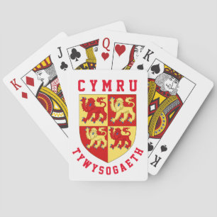 Arms of Mediaeval Principality of Wales Playing Cards
